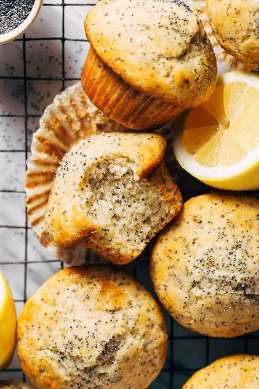 Lemon Poppy Seed Lactation Muffins