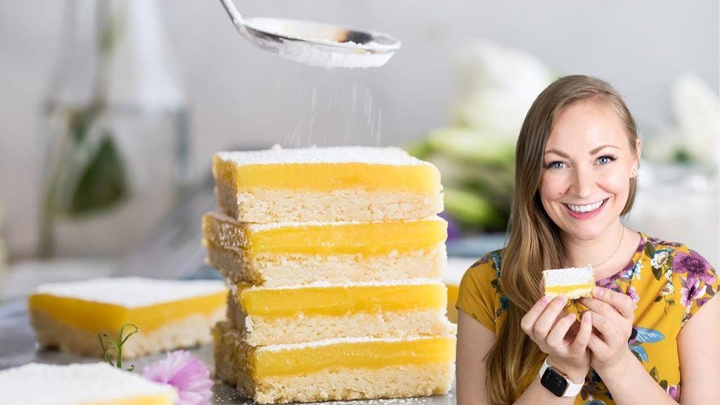 Lemon Sugar Spun Run Bars
