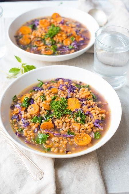 Lentil and Carrot Cazuela