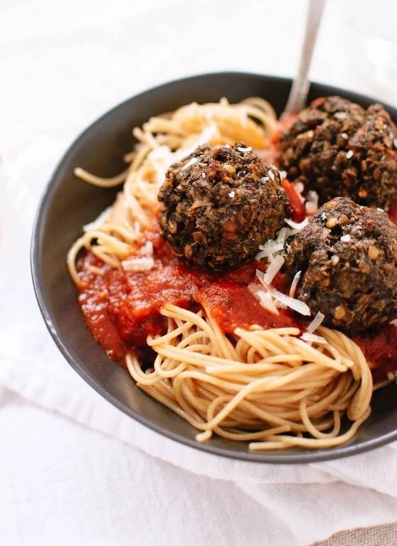 Lentil and Mushroom Vegetarian Meatballs