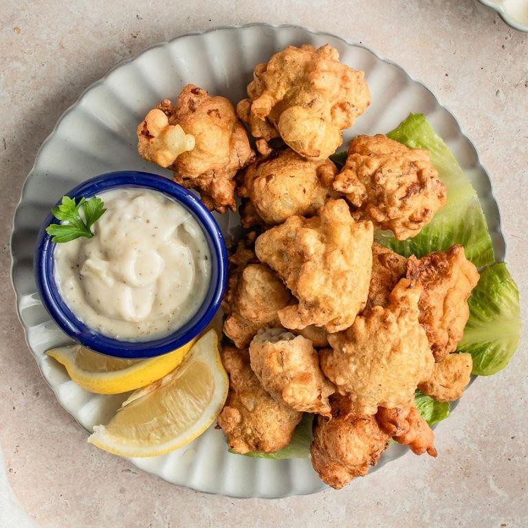 Light and Airy Clam Fritters