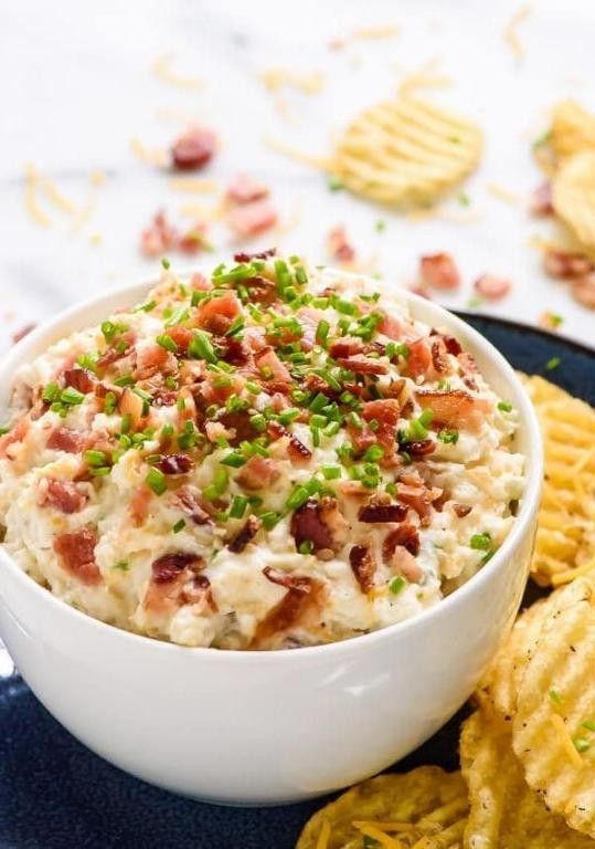 Loaded Potato Hot Dip