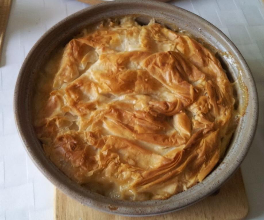 Lobster Newburg Pie