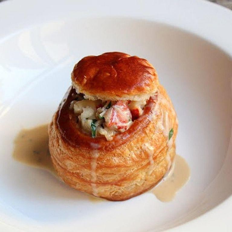 Lobster Newburg Tart