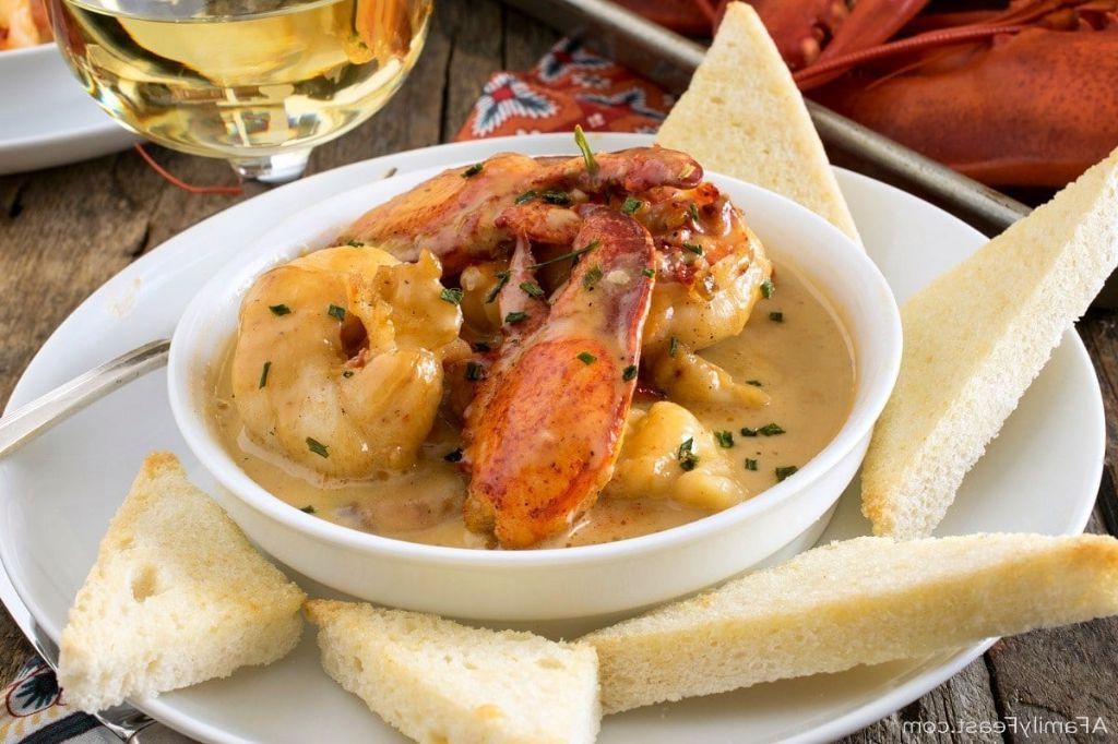 Lobster Newburg with Cognac