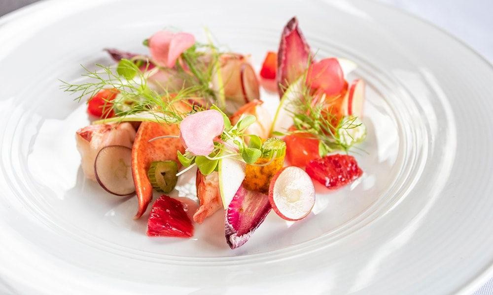 Lobster Salad with Endive and Apple