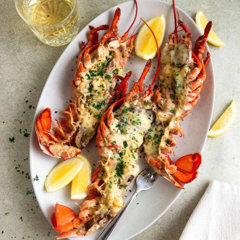Lobster Thermidor with Gruyère Cheese