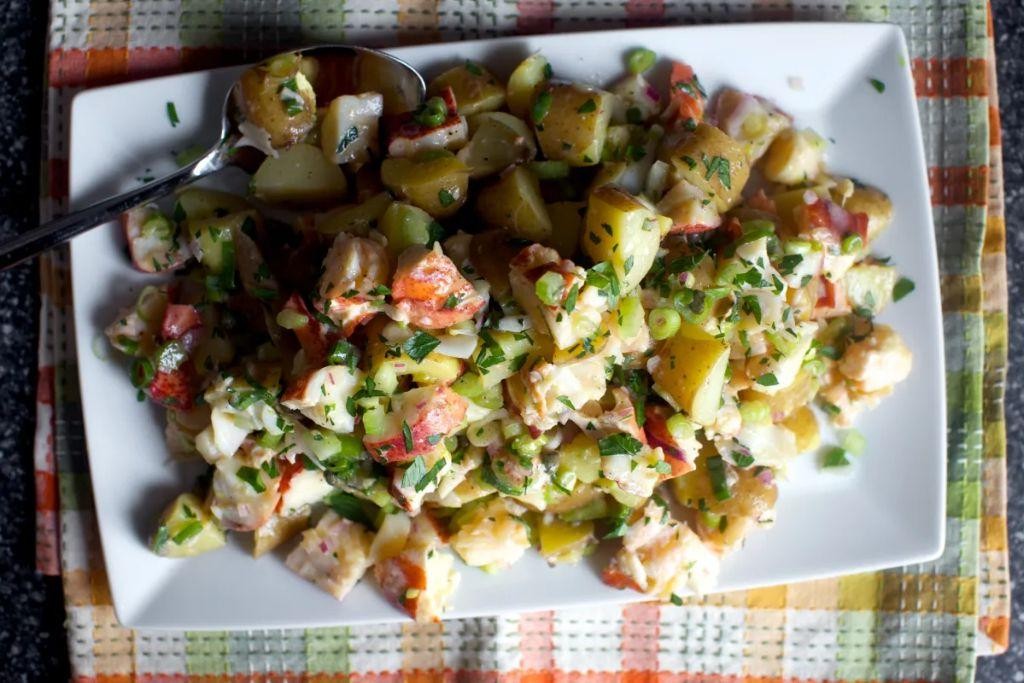 Lobster and Potato Salad with Dill