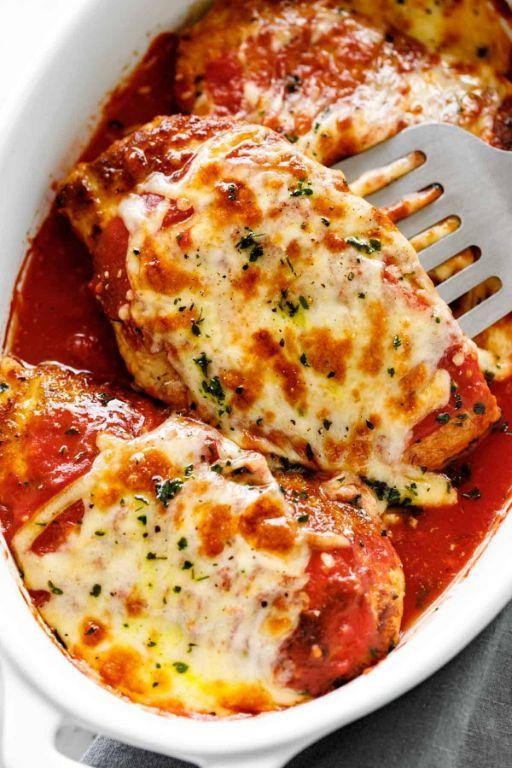 Low Carb Chicken Parmesan