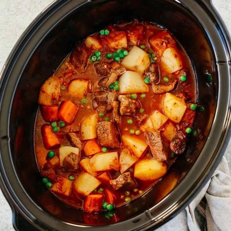 Low Fat Crock Pot Beef Stew