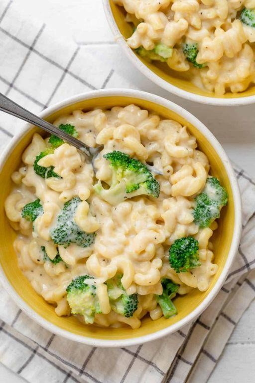 Macaroni and Cheese with Broccoli