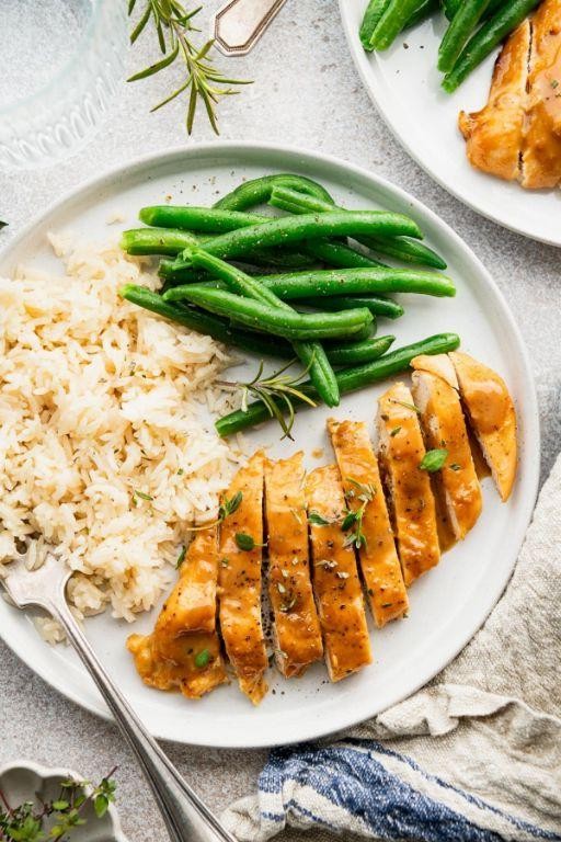 Maple Dijon Dump and Bake Chicken