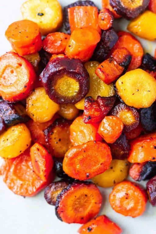 Maple Glazed Carrot Saute
