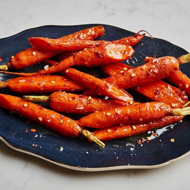 Maple Glazed Carrot Stir Fry