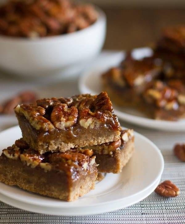 Maple Glazed Pecan Bars