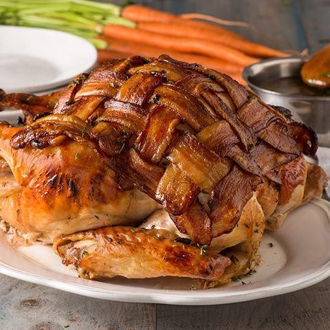 Maple Glazed Turkey Bacon