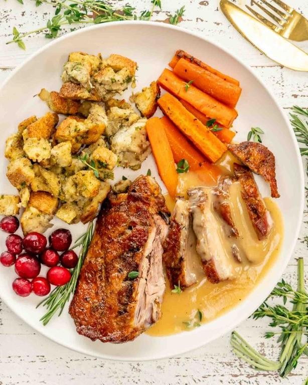 Maple Mustard Turkey Legs