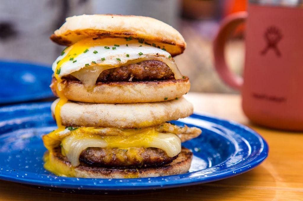 Maple Sausage Breakfast Sandwich