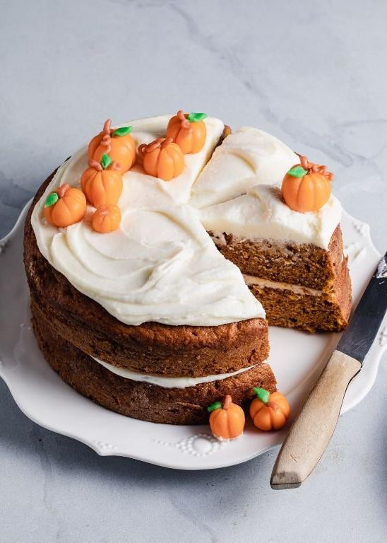 Maple Syrup Pumpkin Cake