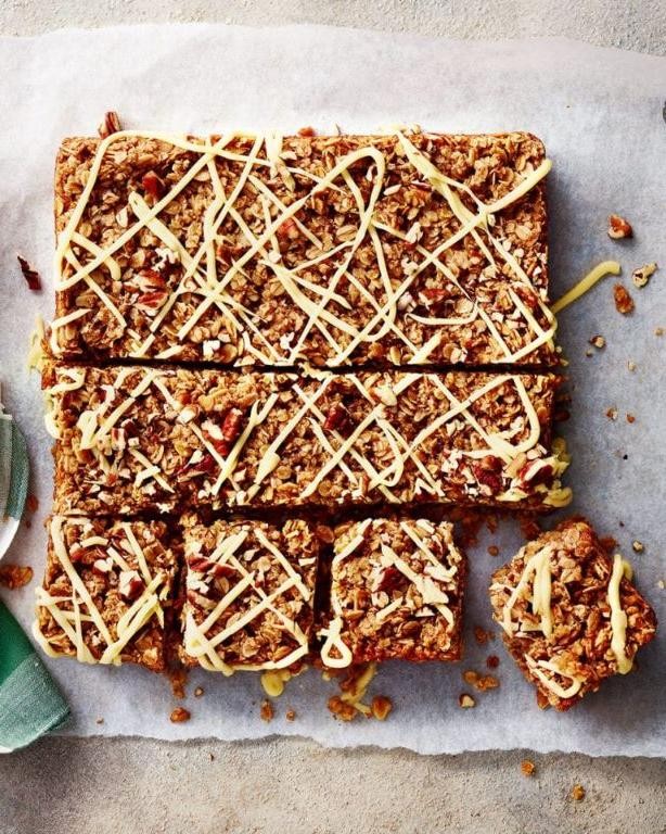 Maple and Pecan Flapjacks