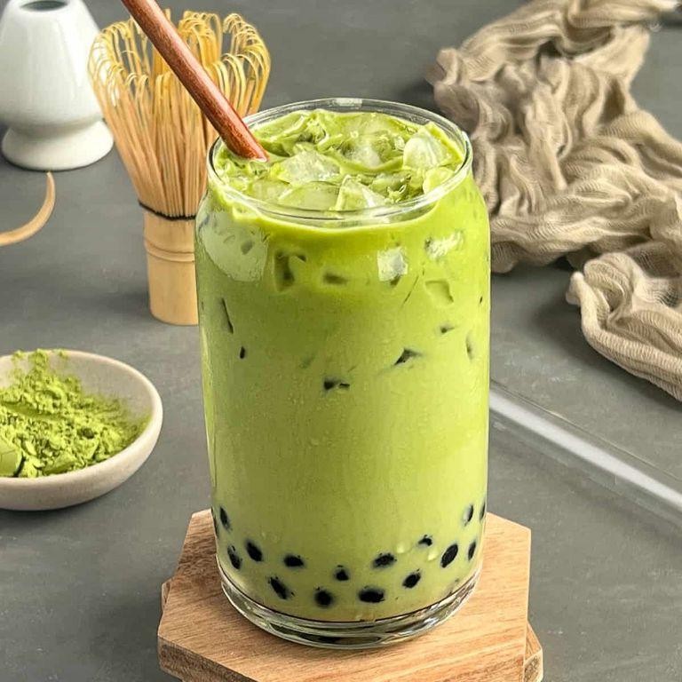 Matcha Green Tea Bubble Tea