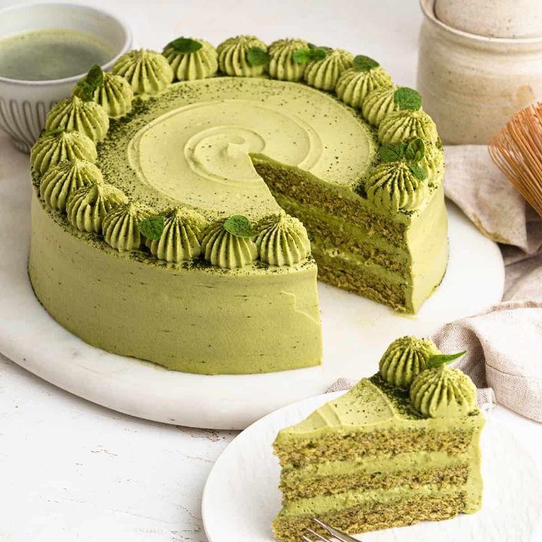 Matcha Green Tea Cake
