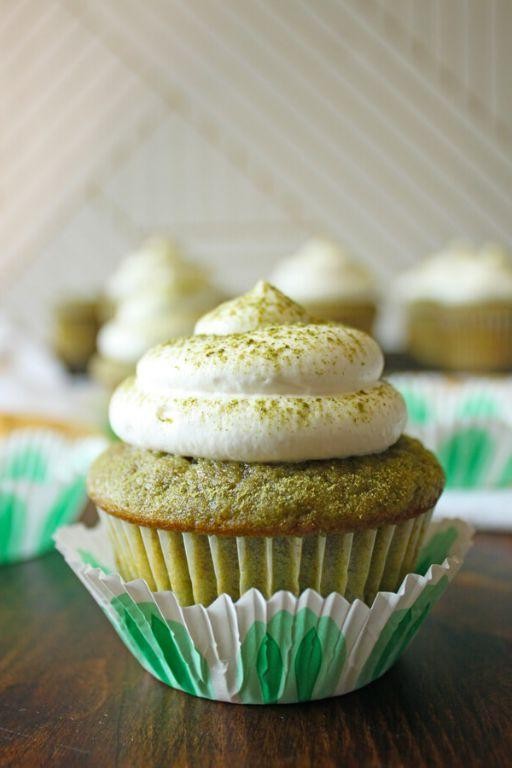 Matcha Green Tea Cupcakes