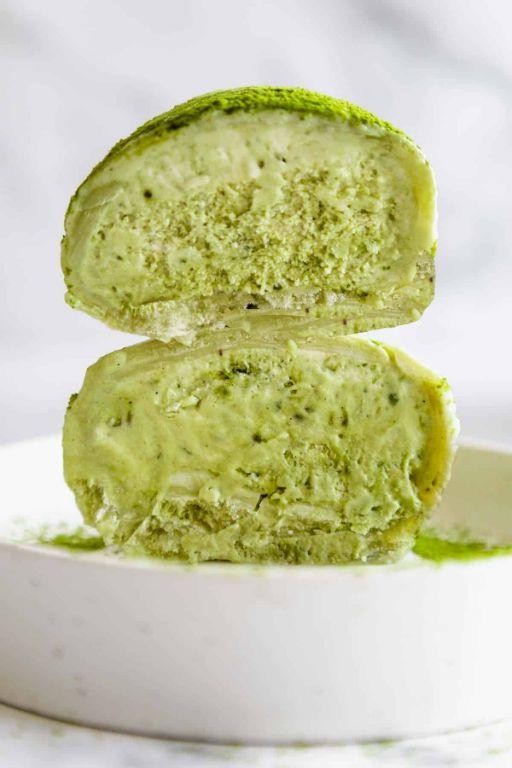 Matcha Green Tea Ice Cream Mochi