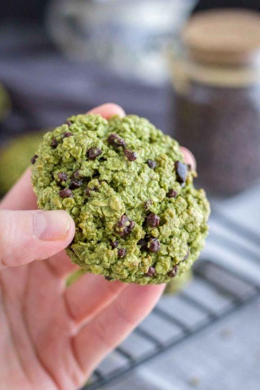 Matcha Green Tea Mason Jar Cookies