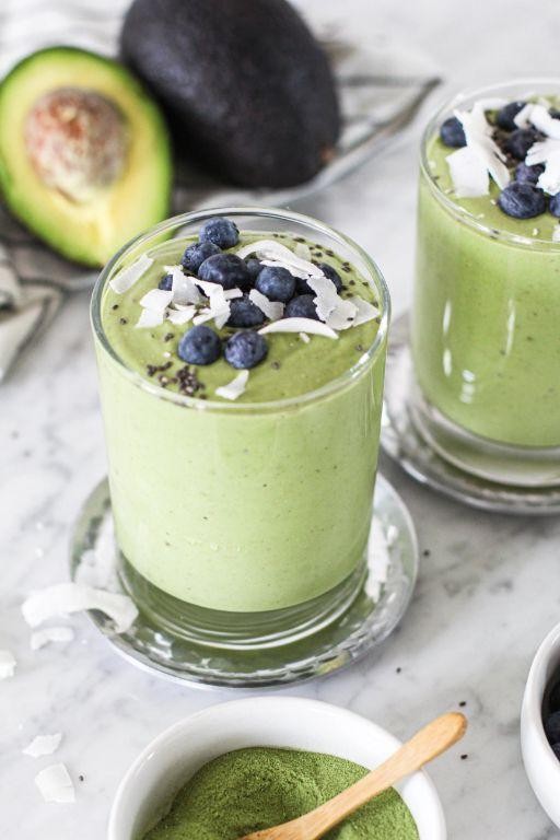 Matcha Oatmeal Breakfast Smoothie