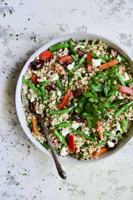 Mediterranean Beef and Barley Salad