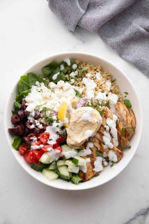 Mediterranean Chicken and Quinoa Salad