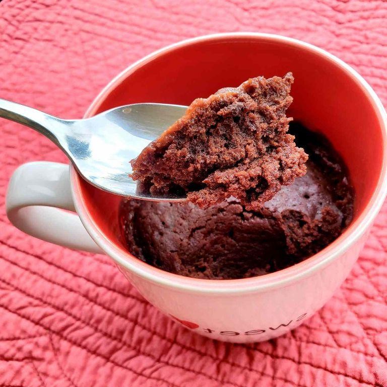 Microwave Brownie in a Cup