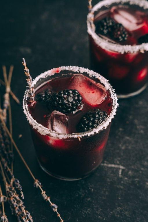 Midnight Margarita Mocktail
