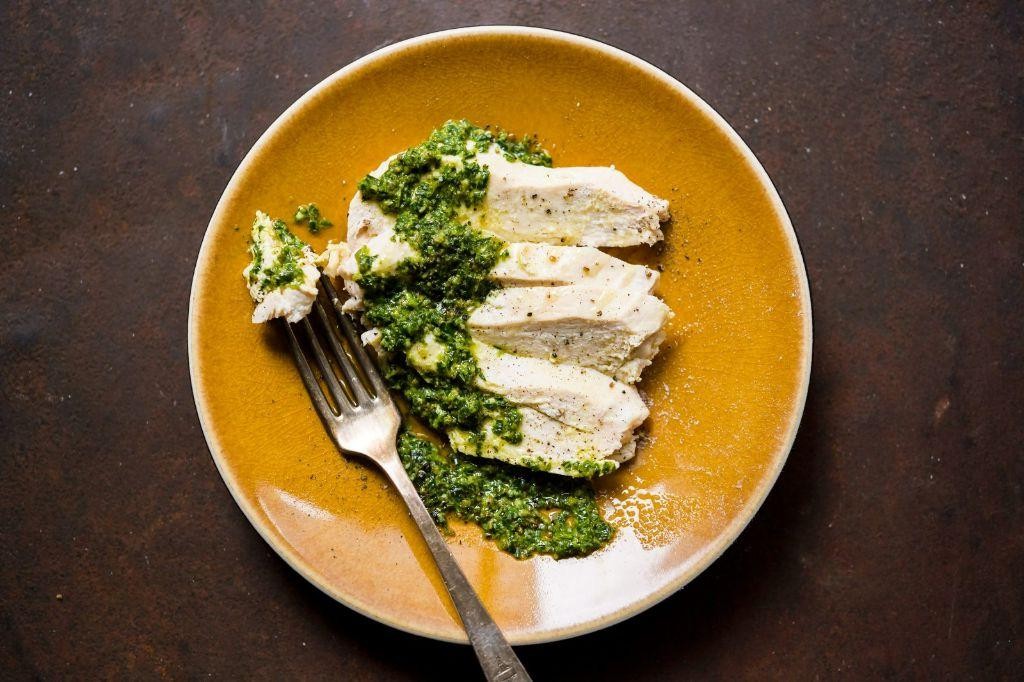 Milk Poached Chicken