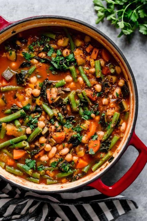 Minestrone Soup with Kale