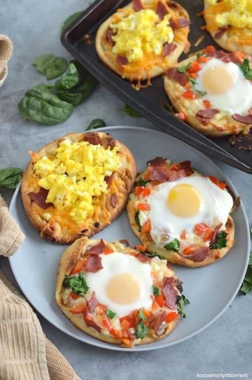 Mini Breakfast Pizzas