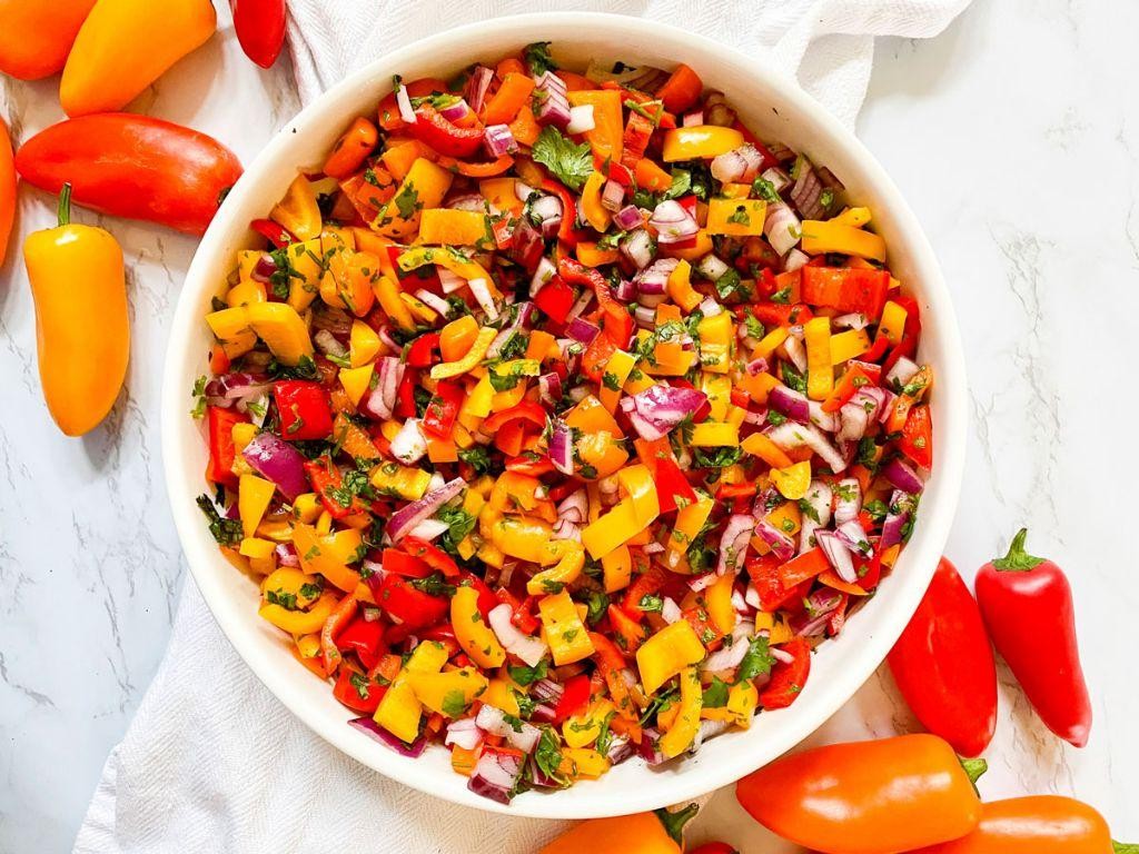Mini Pepper Salsa