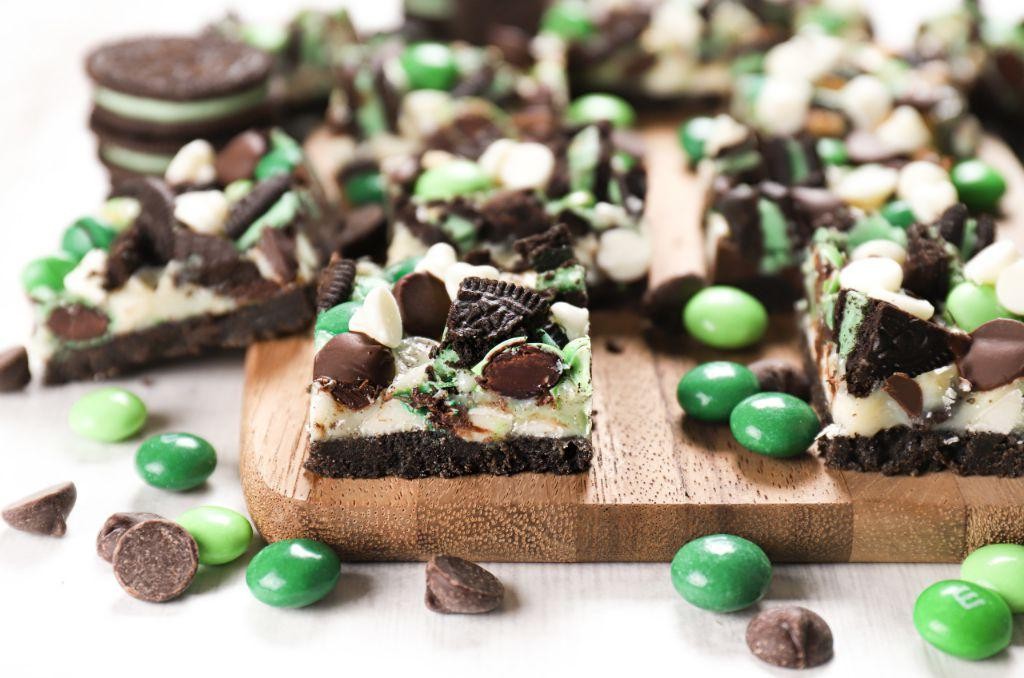 Mint Chocolate Chip Monkey Bars
