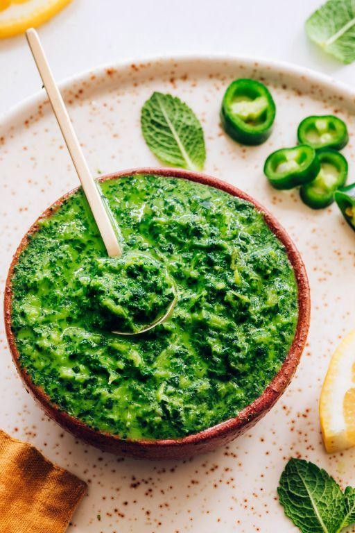 Mint Chutney for Dosa