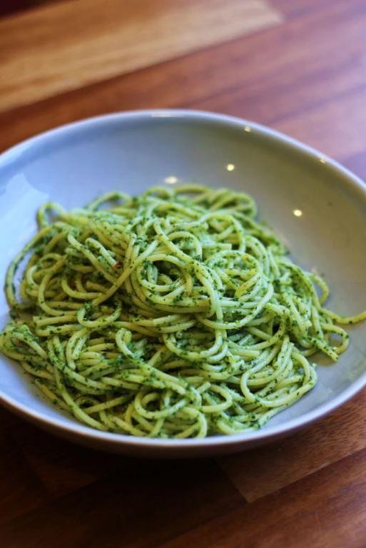 Mint Coriander Spaghetti