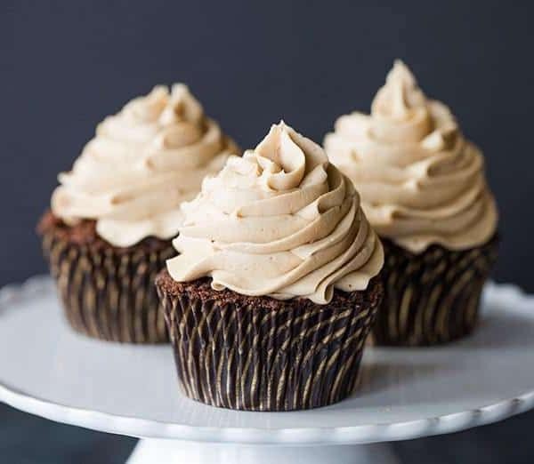 Mocha Cupcakes with Espresso Buttercream