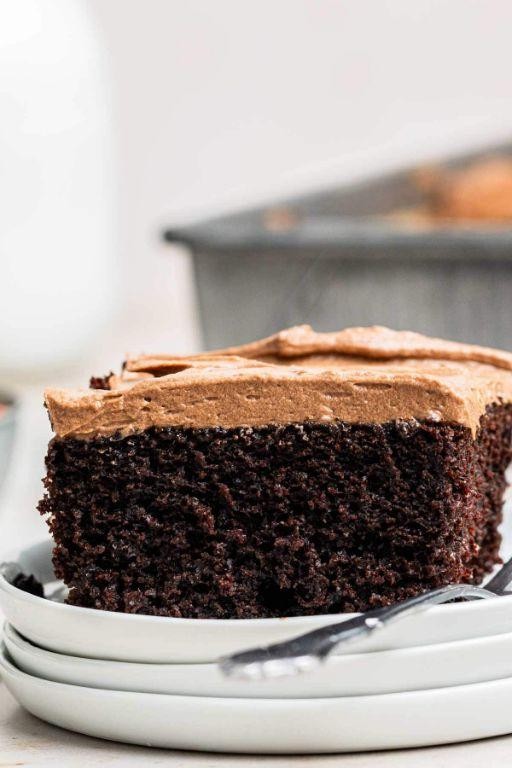 Moist Chocolate Sheet Cake with Cream Cheese Frosting