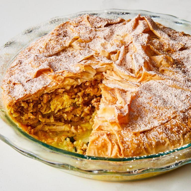 Moroccan Chicken Pastilla
