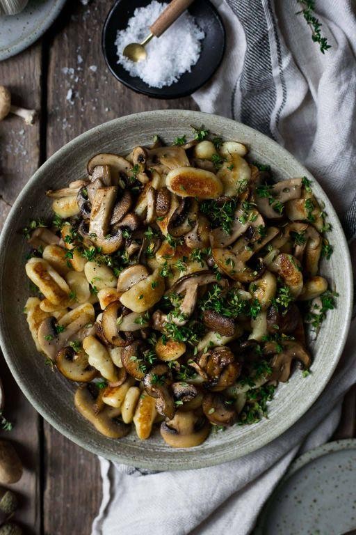 Mushroom and Thyme Gnocchi
