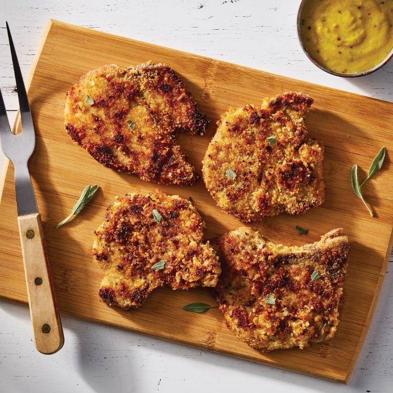 Mustard Herb Pork Bites