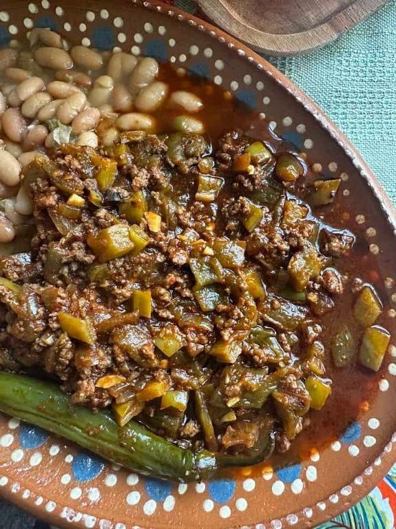 Nopales and Beef Stew