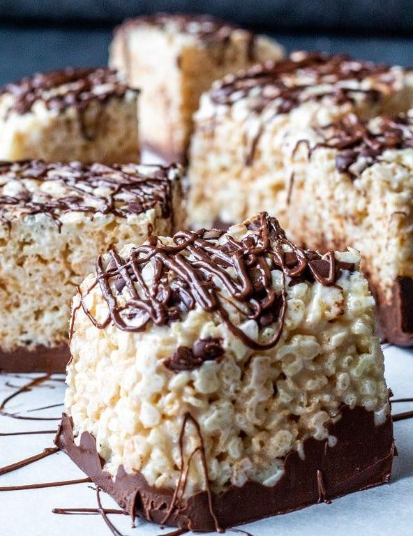 Nutella Rice Krispies Treats