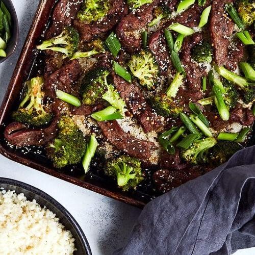 One-Pan Keto Beef and Broccoli