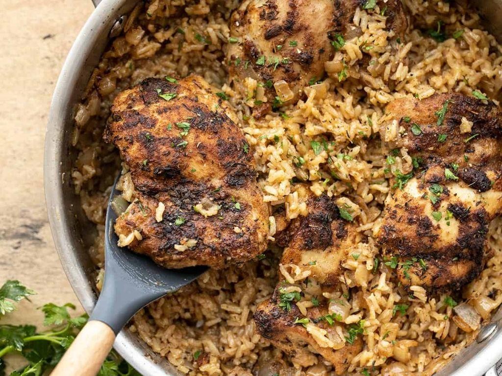 One-Pot Hearty Chicken and Rice